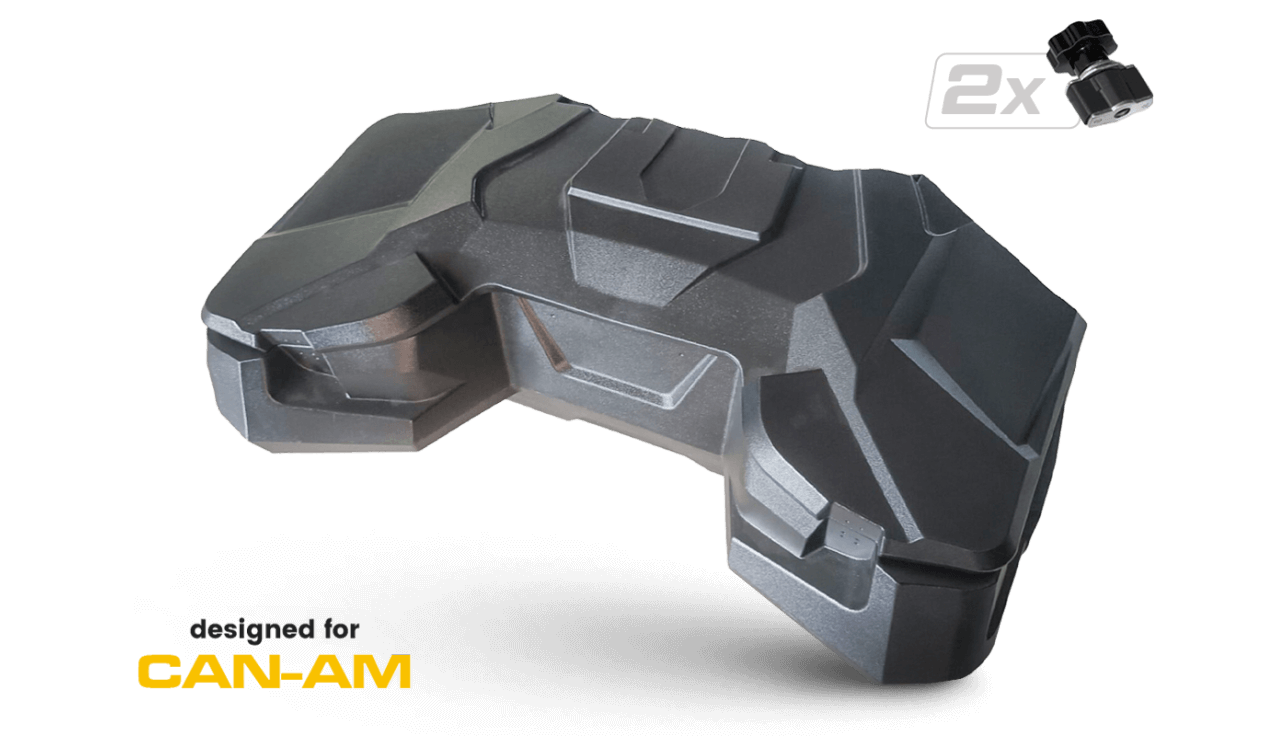 Shark AX125 - Bakre packlåda ATV - 125 L -  CAN-AM Outlander (GEN3) HD5/HD7