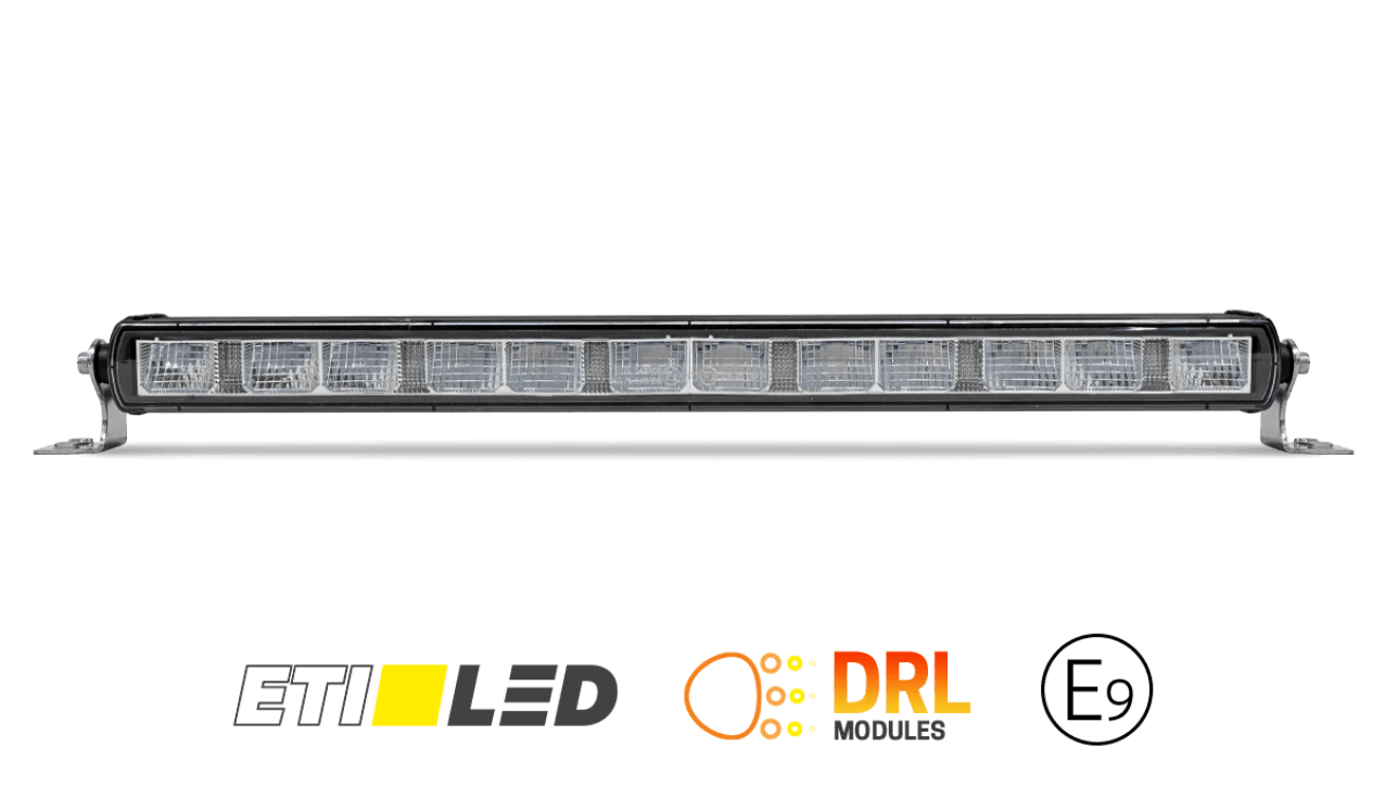 Shark LED Extraljusramp - 36W / 21" (52 cm) + DRL